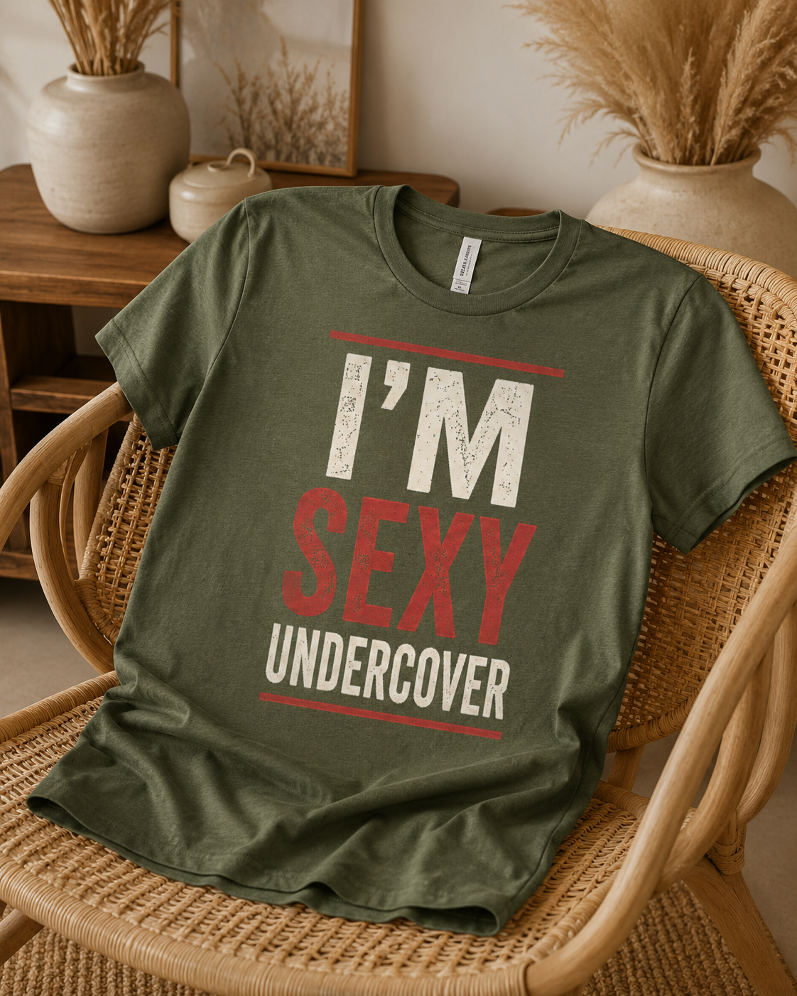 I'm Sexy Undercover Funny Sarcastic T-Shirt