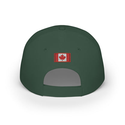 Canada Soccer Dad Cap — Toronto Maple Leaf Soccer Ball Embroidered Hat