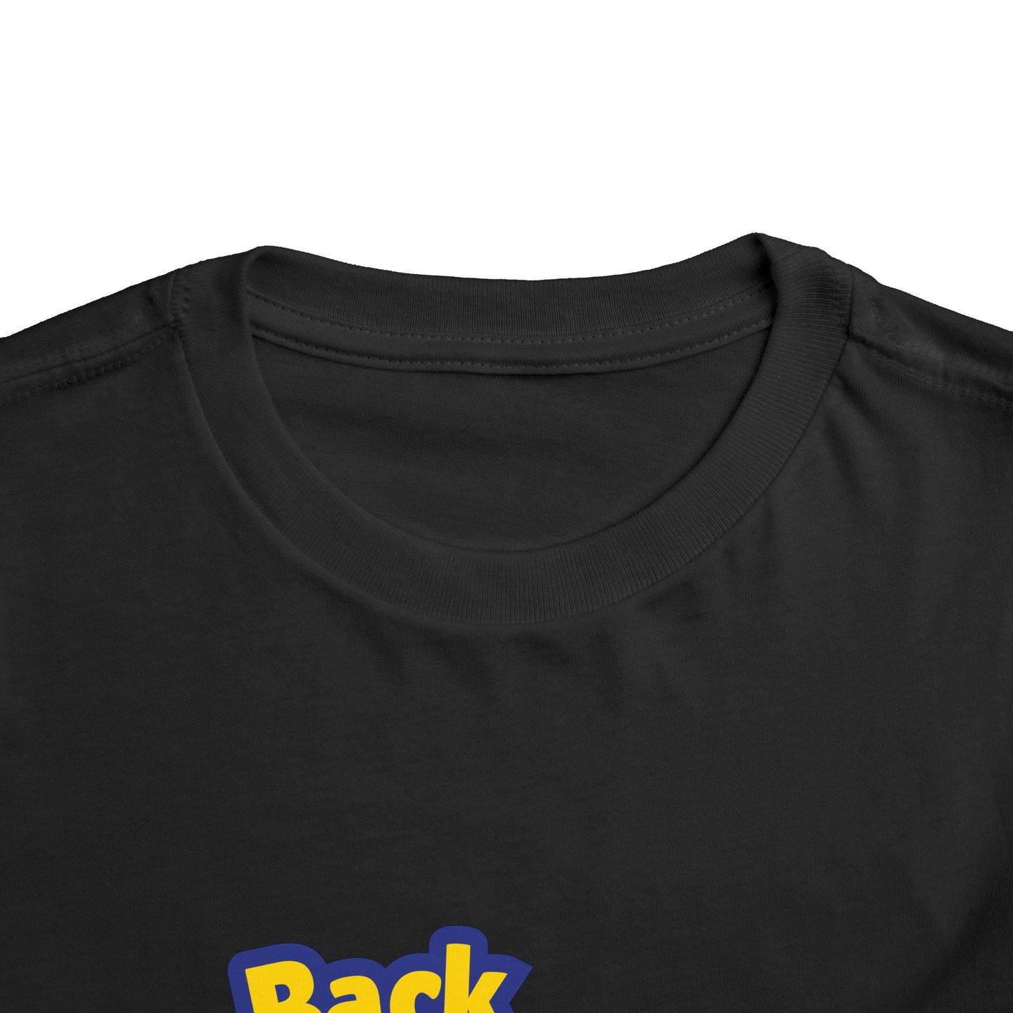 Back to School Toddler Tee — Colorful Kids Silhouettes