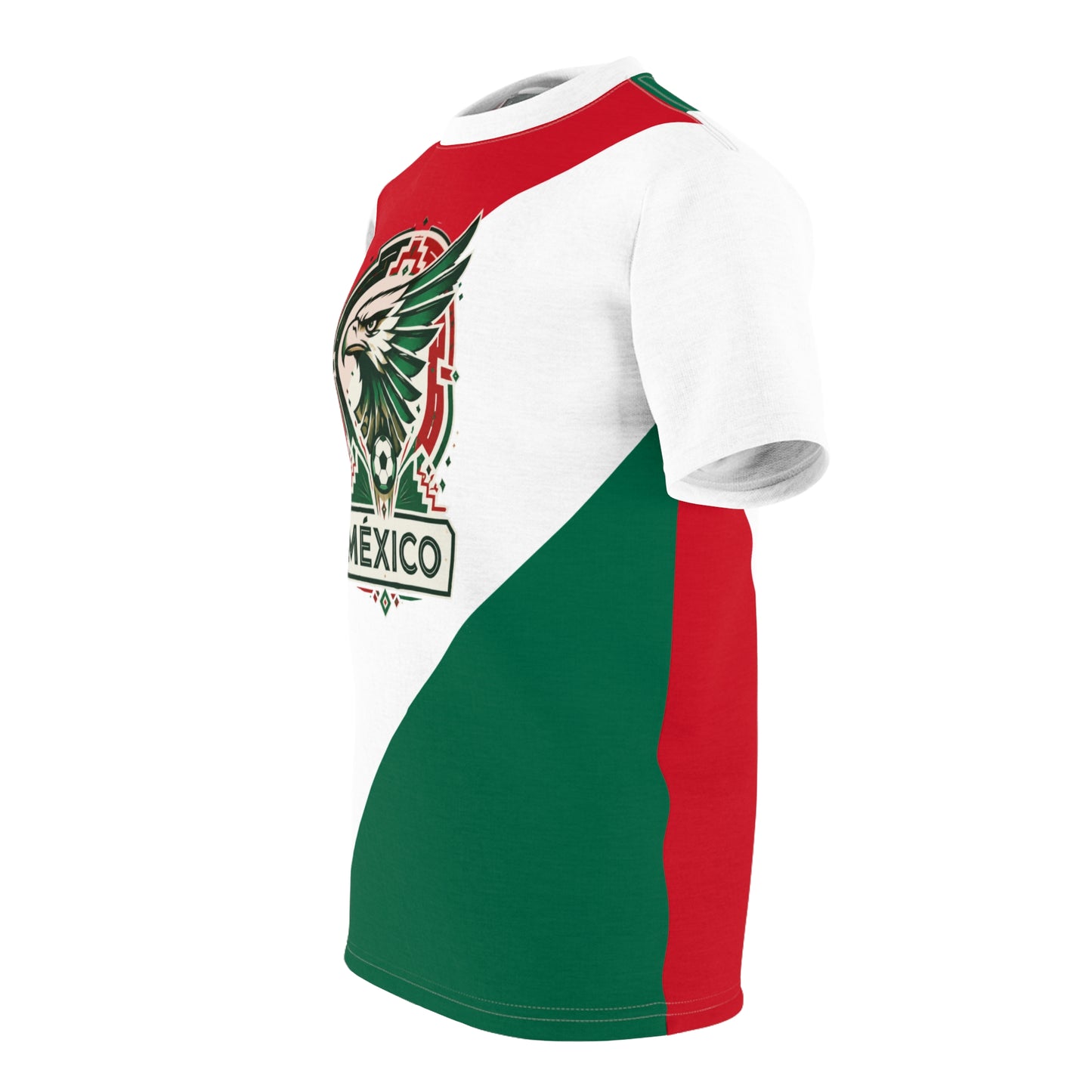 Mexico Soccer Fan Shirt | Eagle-Inspired Red White Green Game Day Tee