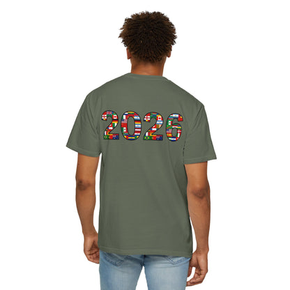 2026 World Soccer Vintage Tee — International Flag Fan T-shirt