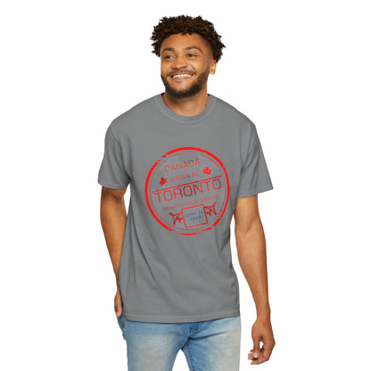 Toronto Soccer Arrival Passport Stamp T-Shirt — July 11, 2026