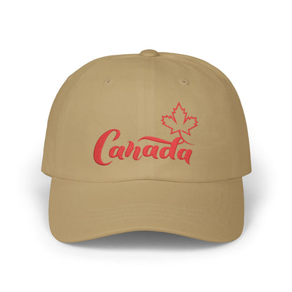 Canada Maple Leaf Embroidered Dad Cap — 1867 Heritage Classic