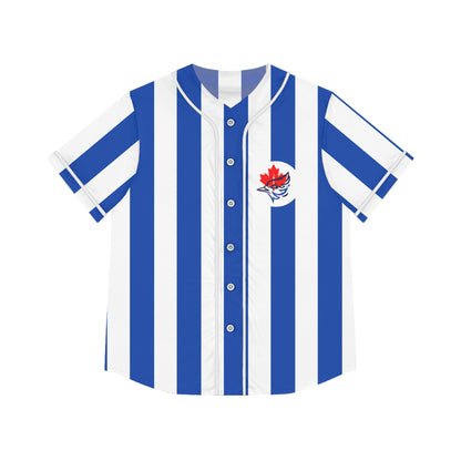 Go Jays Go Club Blue White Striped Baseball Jersey