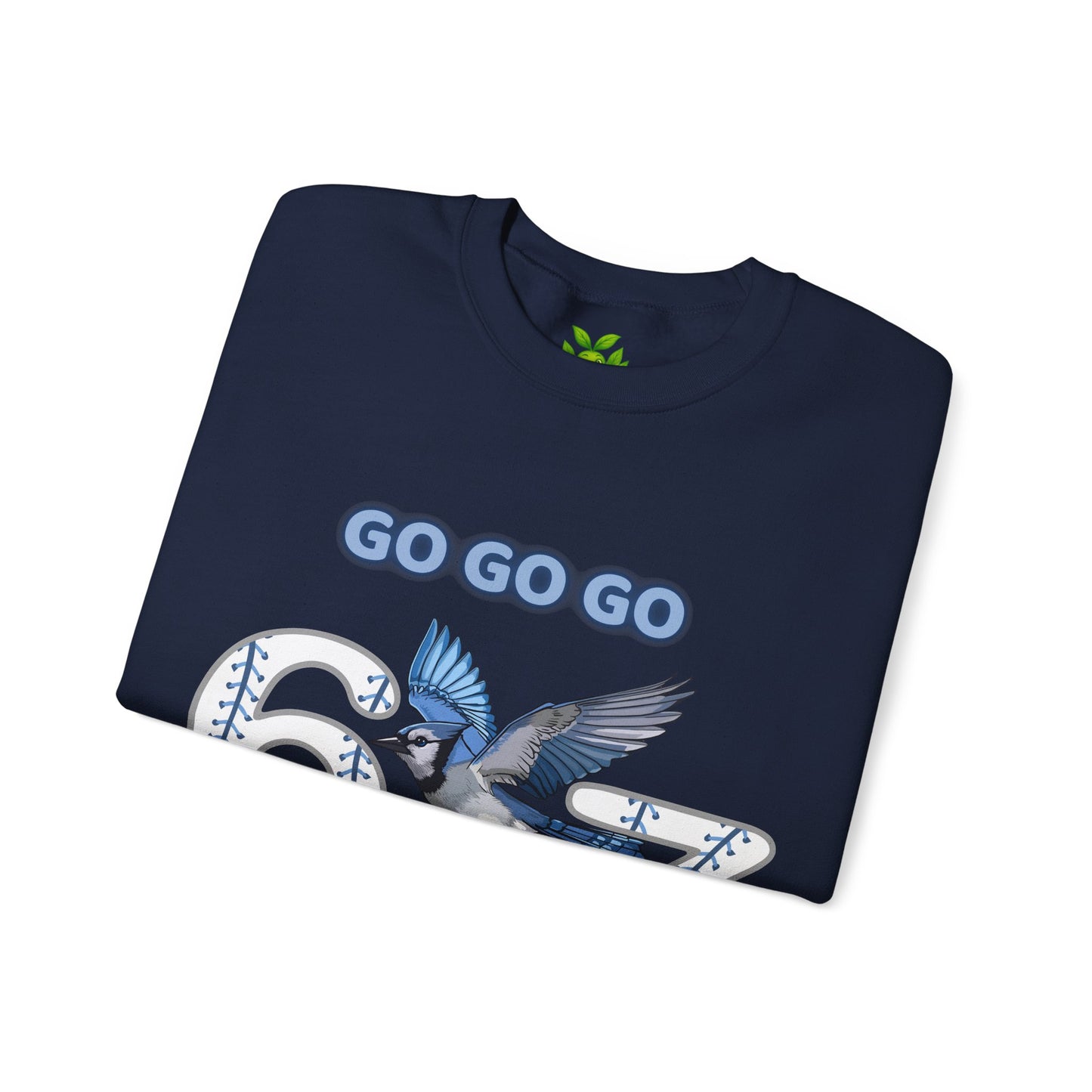 Go Jays Go! Baseball Fan Crewneck Sweatshirt