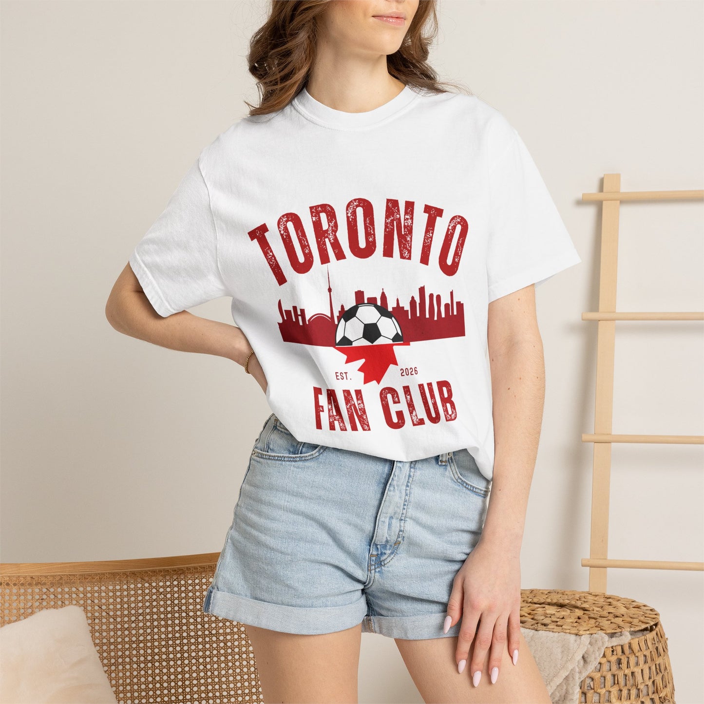 Toronto Soccer Fan T-Shirt — Retro Local Supporter Tee