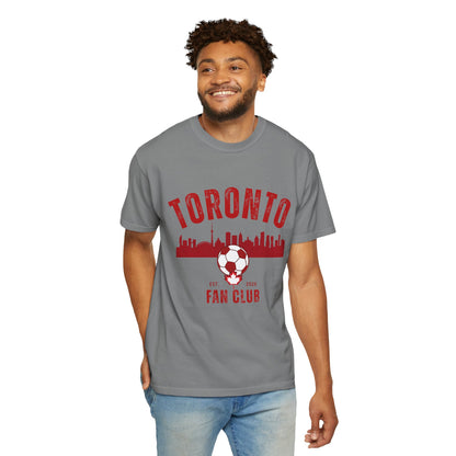 Toronto Soccer Fan Club Retro Skyline T-Shirt — 2026 Comfort Colors Tee