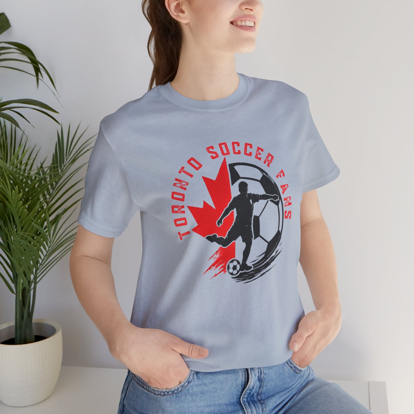 Toronto Soccer Canada Maple Leaf Football Tee | Toronto FC Fan Shirt