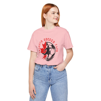 Toronto Soccer Canada Maple Leaf Football Tee | Toronto FC Fan Shirt
