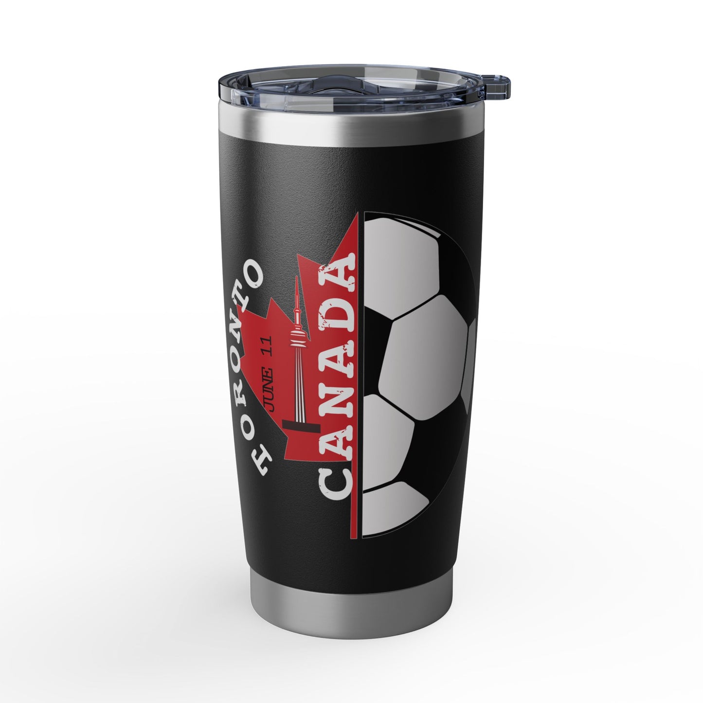 Toronto Soccer 20oz Stainless Steel Tumbler