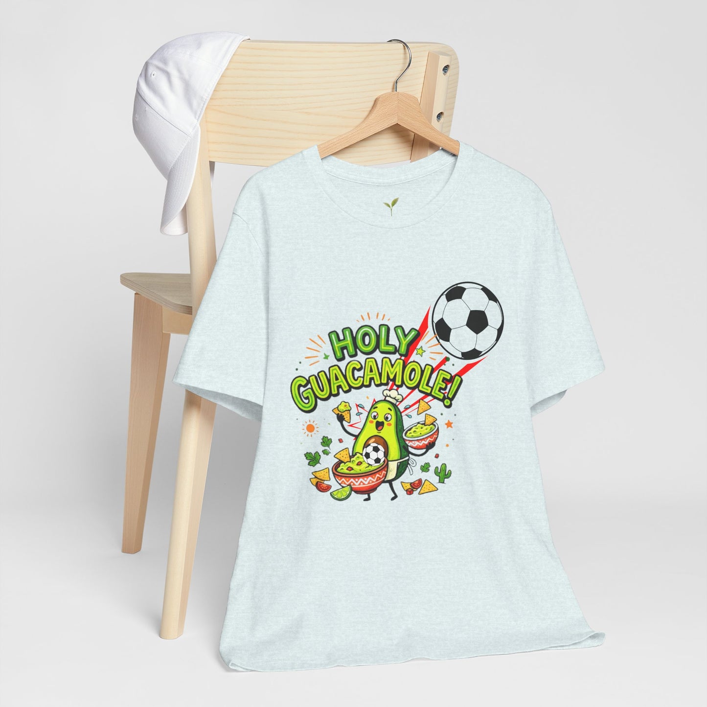 Holy Guacamole Soccer T-Shirt — Funny Avocado Football Fan Tee