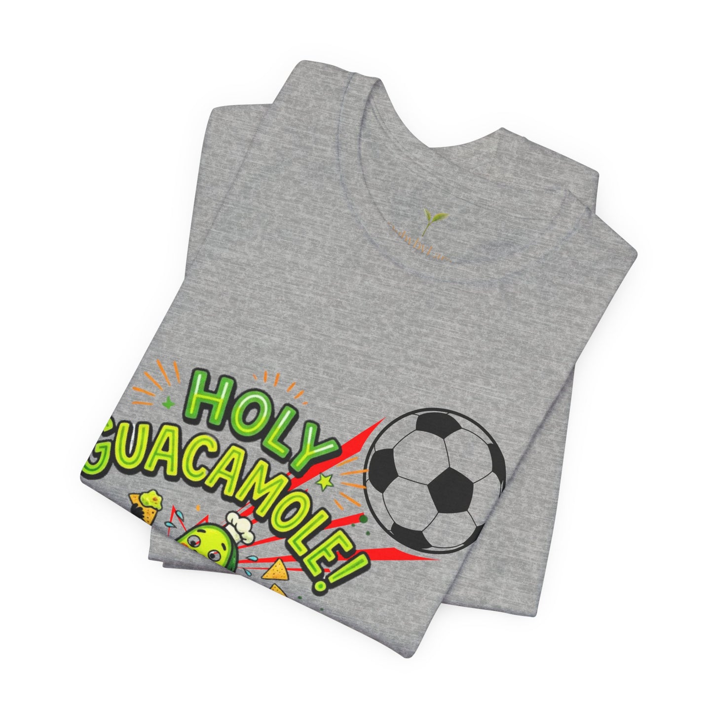 Holy Guacamole Soccer T-Shirt — Funny Avocado Football Fan Tee