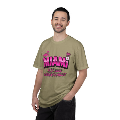 Miami Est 2020 Flamingo Soccer T-Shirt
