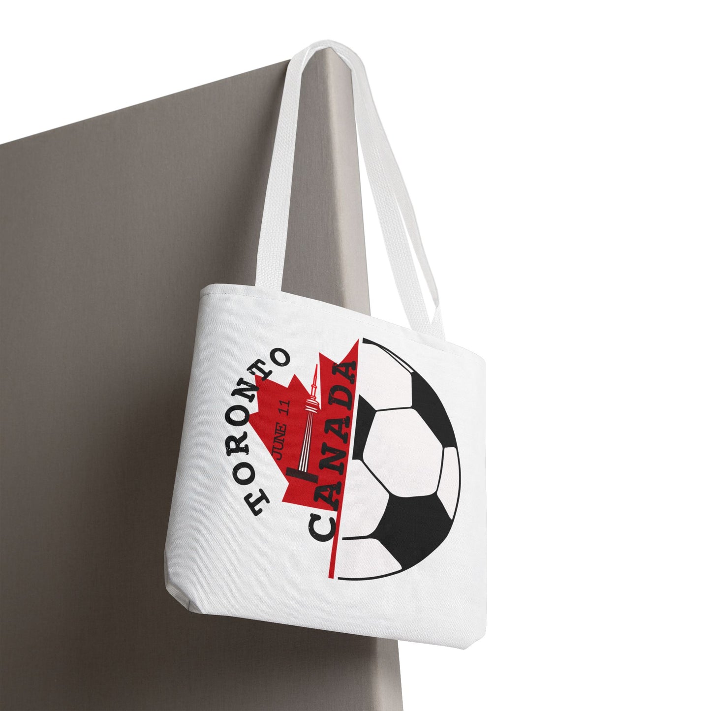 Toronto Soccer Maple Leaf Tote Bag — Match Day Souvenir Travel Tote