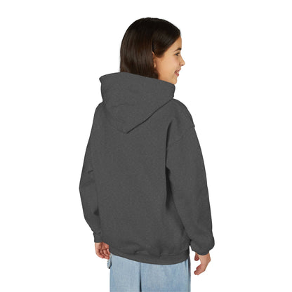 Kids "Back Again" School Backpack Hoodie — Youth Back-to-School Sweatshirt