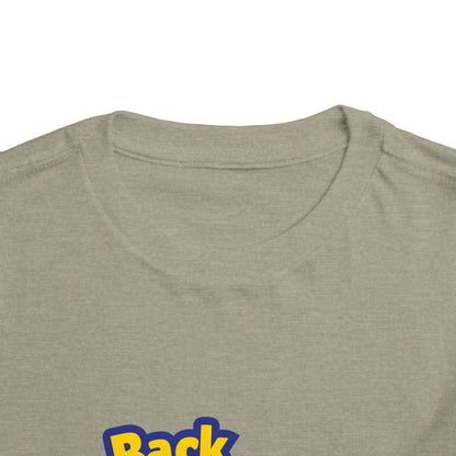 Back to School Toddler Tee — Colorful Kids Silhouettes