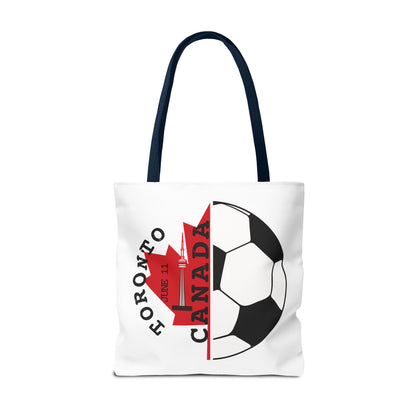 Toronto Soccer Maple Leaf Tote Bag — Match Day Souvenir Travel Tote