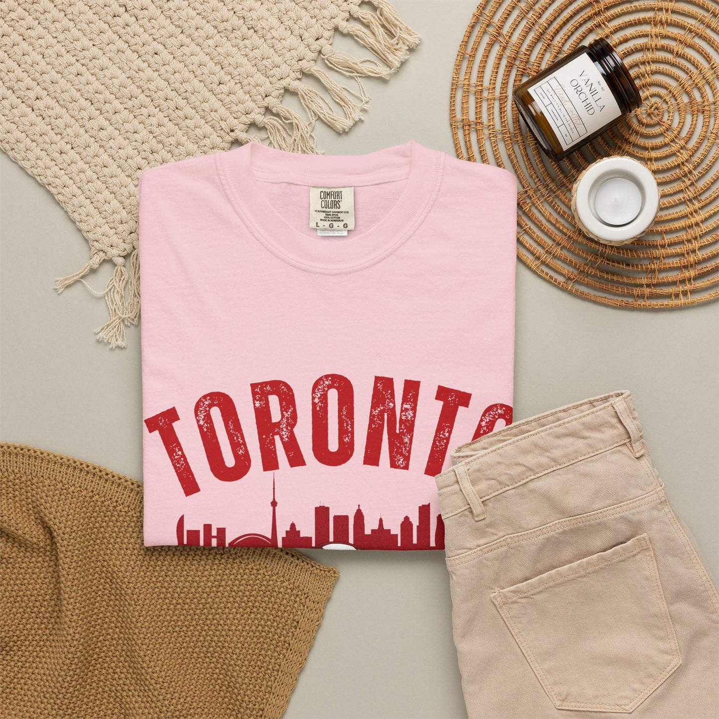 Toronto Soccer Fan Club Retro Skyline T-Shirt — 2026 Comfort Colors Tee