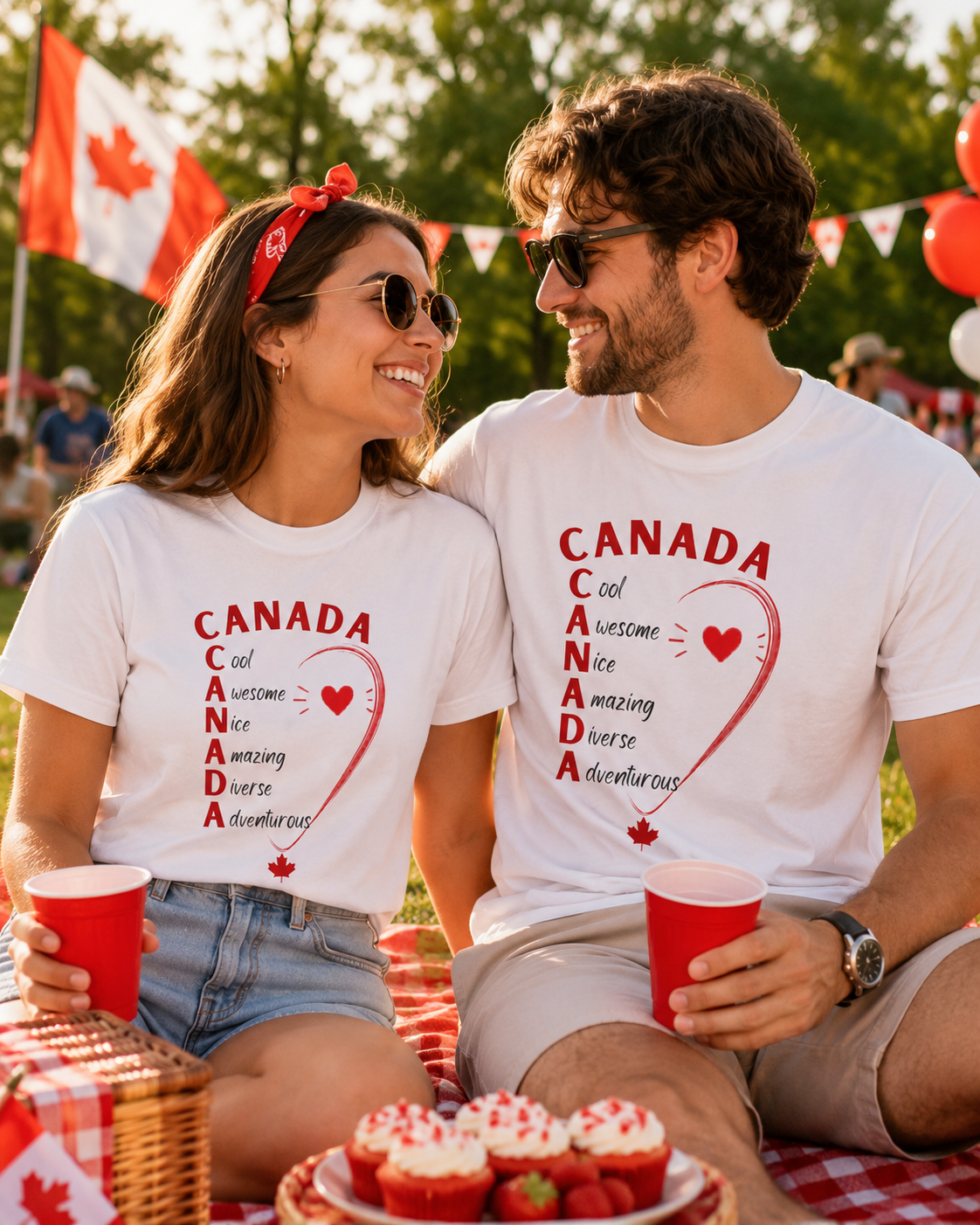 Canada acrostic poem T-shirt | Maple leaf, Canada pride