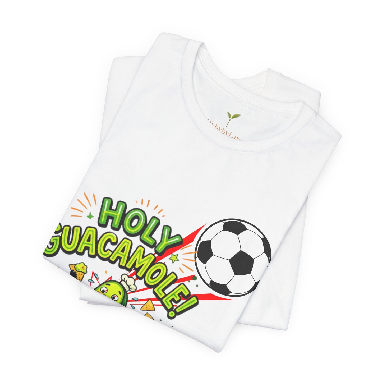 Holy Guacamole Soccer T-Shirt — Funny Avocado Football Fan Tee