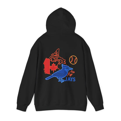 Toronto Blue Jays Baseball Hoodie — Go Jays Fan Sweatshirt, Canadian Baseball Gift
