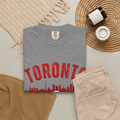 Toronto Soccer Fan Club Retro Skyline T-Shirt — 2026 Comfort Colors Tee