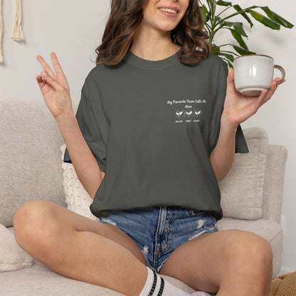 My Team My Time Mom T-Shirt — Personalized Mom Gift