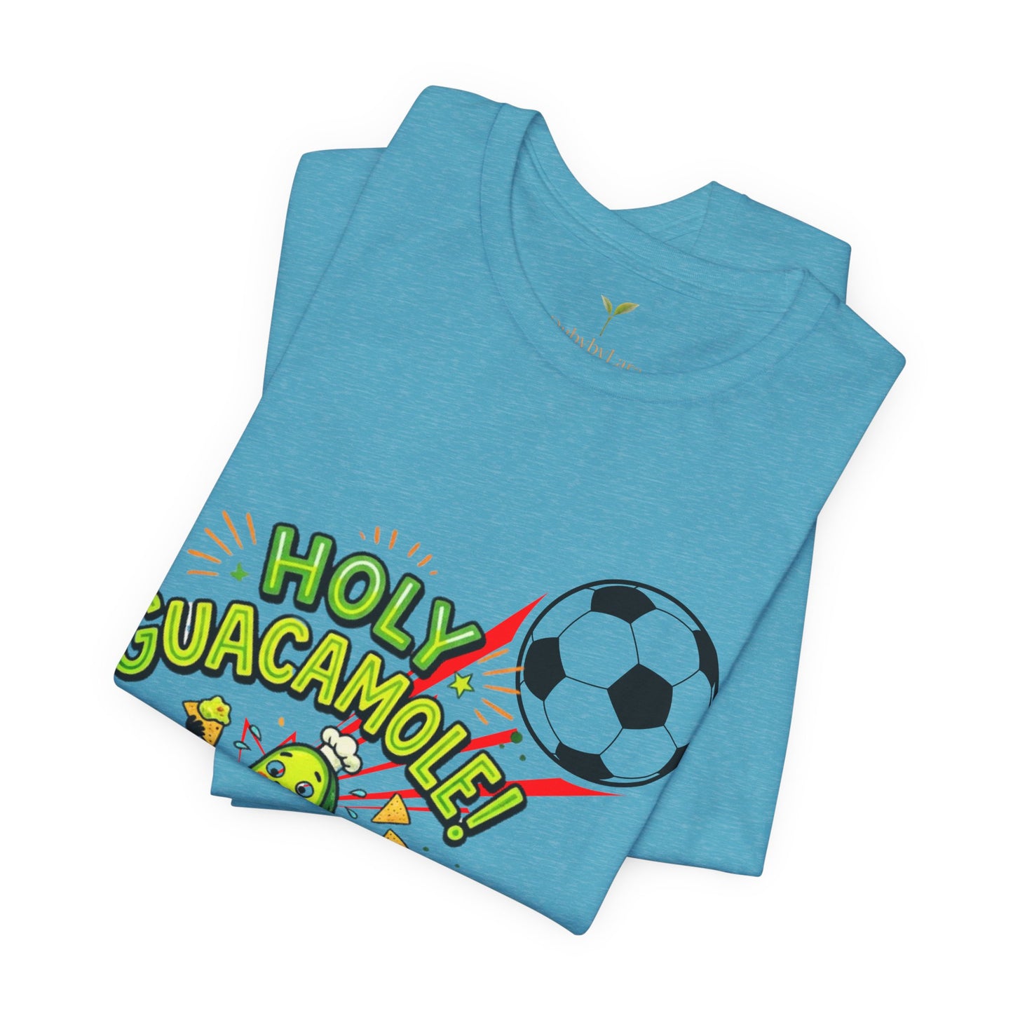 Holy Guacamole Soccer T-Shirt — Funny Avocado Football Fan Tee
