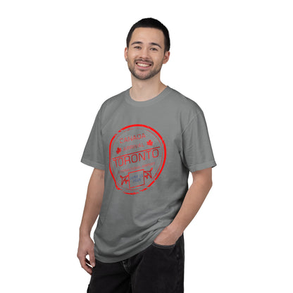 Toronto Soccer Arrival Passport Stamp T-Shirt — July 11, 2026