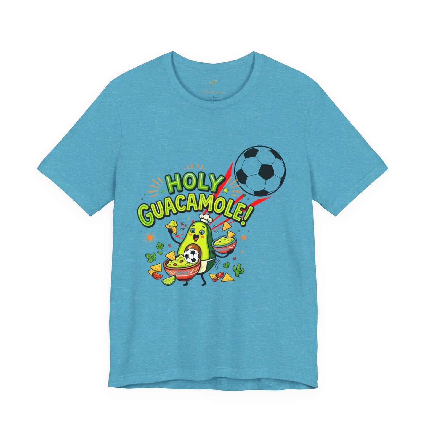 Holy Guacamole Soccer T-Shirt — Funny Avocado Football Fan Tee