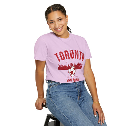 Toronto Soccer Fan Club Retro Skyline T-Shirt — 2026 Comfort Colors Tee