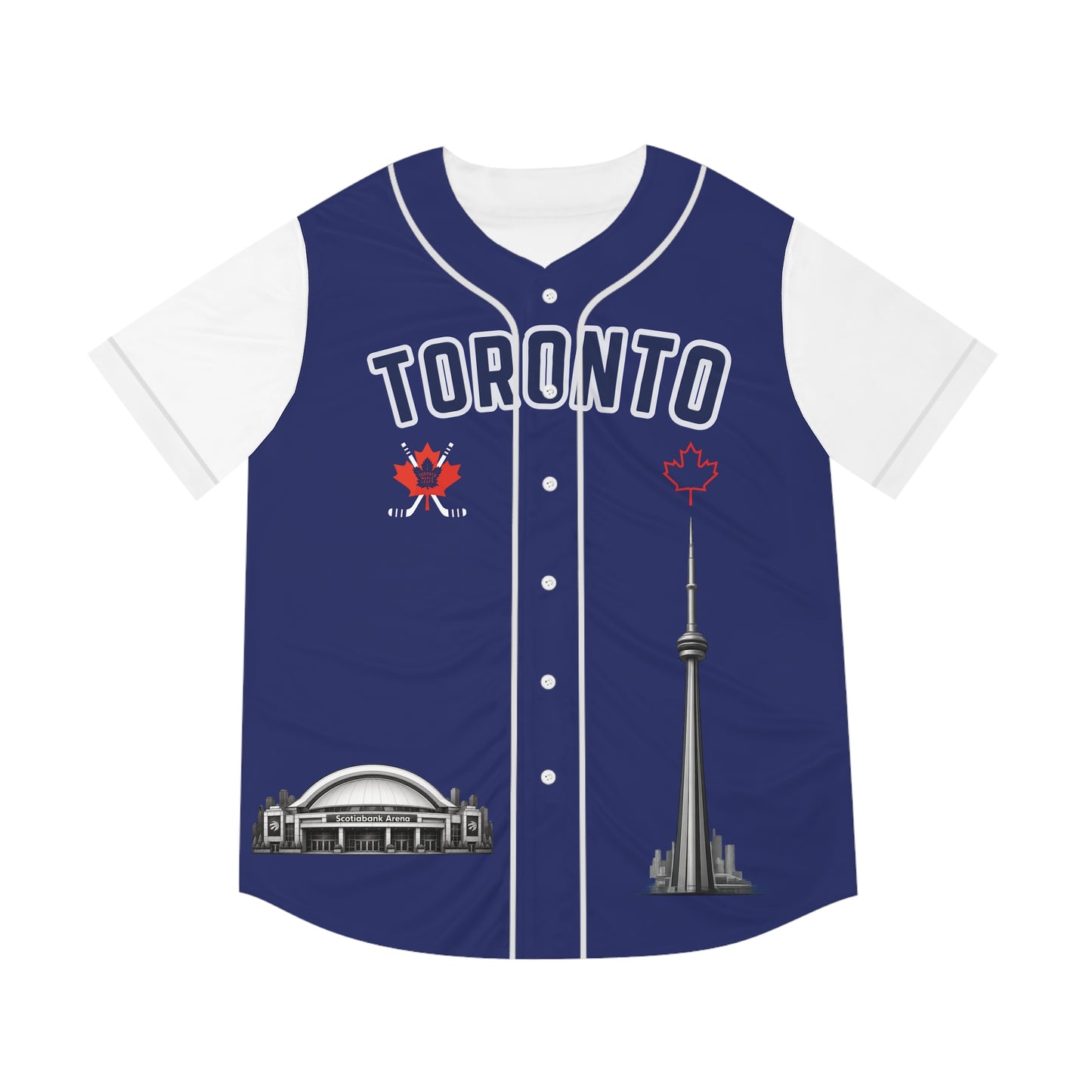 Toronto Baseball Heritage Jersey Men's Baseball Jersey | Custom Flag Canada Pride