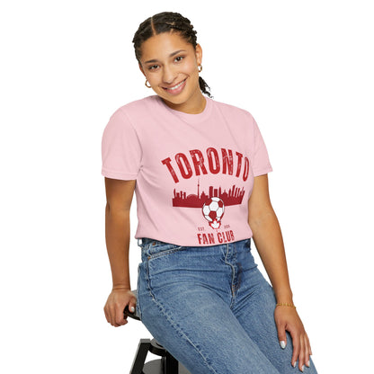 Toronto Soccer Fan Club Retro Skyline T-Shirt — 2026 Comfort Colors Tee