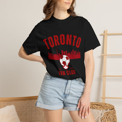 Toronto Soccer Fan Club Retro Skyline T-Shirt — 2026 Comfort Colors Tee