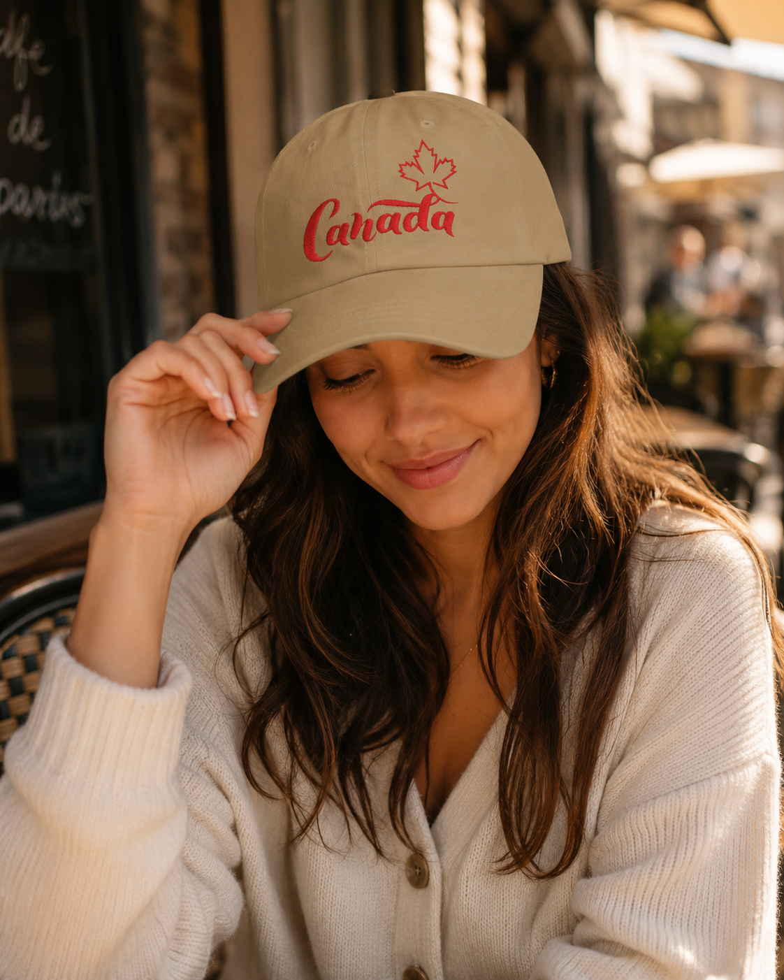 Canada Maple Leaf Embroidered Dad Cap — 1867 Heritage Classic