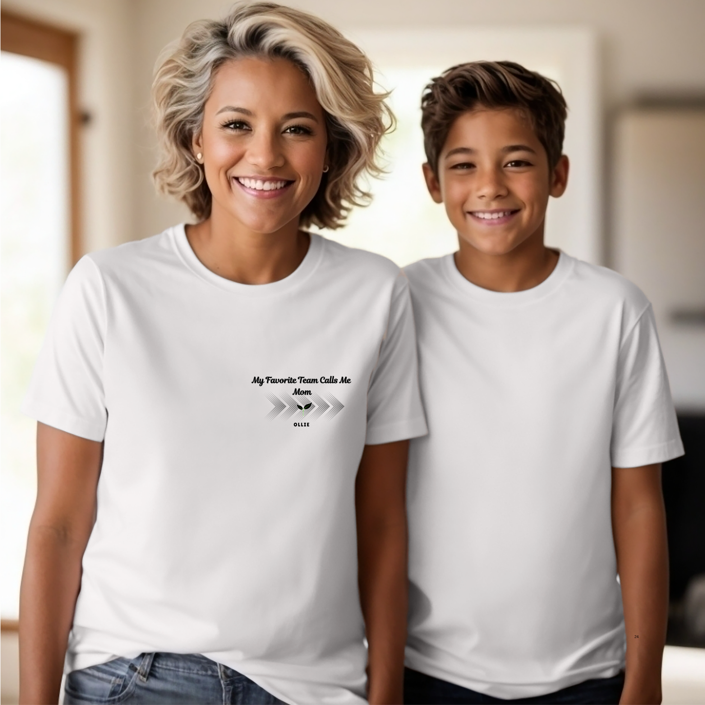My Team My Time Mom T-Shirt — Personalized Mom Gift