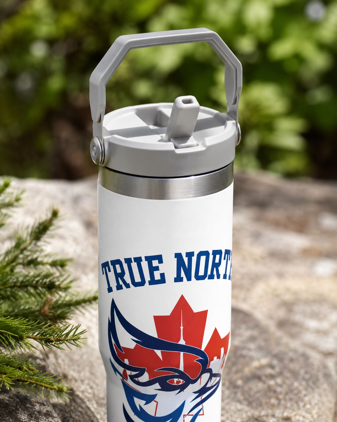 True North Baseball Fan Tumbler — Canadian Game Day Cup