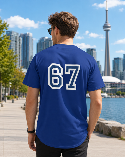 Canada Heritage Jersey | Roots & Home 67 Sports Fan Shirt | Multicultural Canada Game Day Jersey