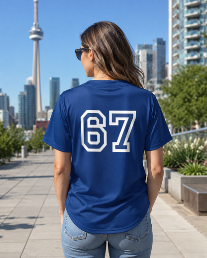 Canada Heritage Jersey | Roots & Home 67 Sports Fan Shirt | Multicultural Canada Game Day Jersey