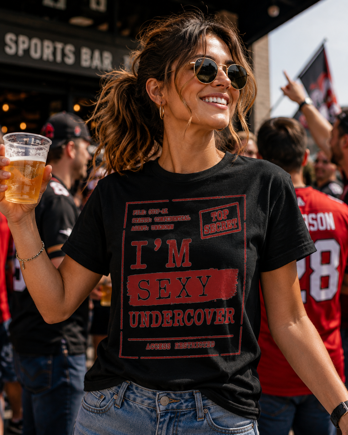 I'm Sexy Undercover Novelty Secret Agent T-Shirt