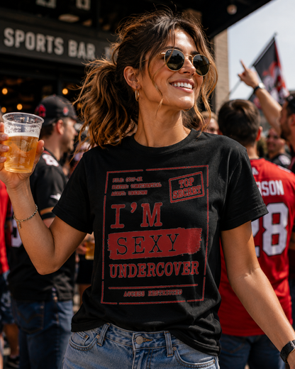 I'm Sexy Undercover Novelty Secret Agent T-Shirt