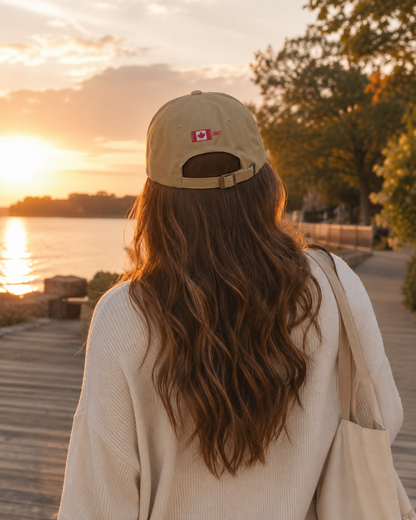 Canada Maple Leaf Embroidered Dad Cap — 1867 Heritage Classic