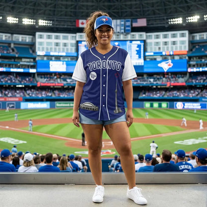 Toronto Baseball Heritage Jersey Men's Baseball Jersey | Custom Flag Canada Pride