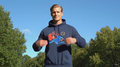 Toronto Blue Jays Baseball Hoodie — Go Jays Fan Sweatshirt, Canadian Baseball Gift