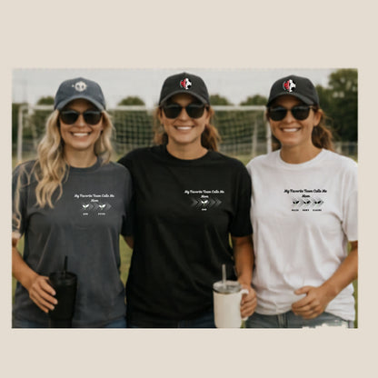 My Team My Time Mom T-Shirt — Personalized Mom Gift